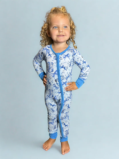 Boots & Bows Bamboo Romper