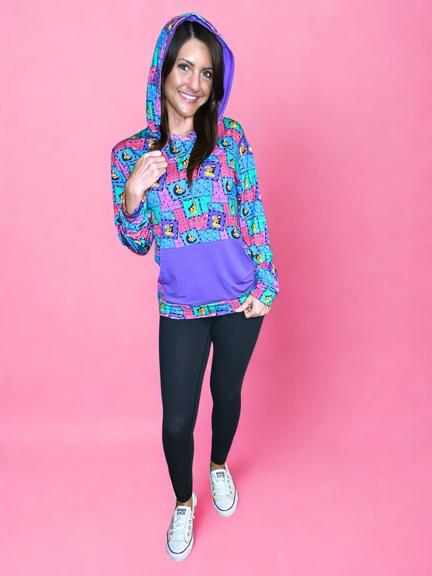 Retro Remix Adult Bamboo Hoodie (Pre Order)