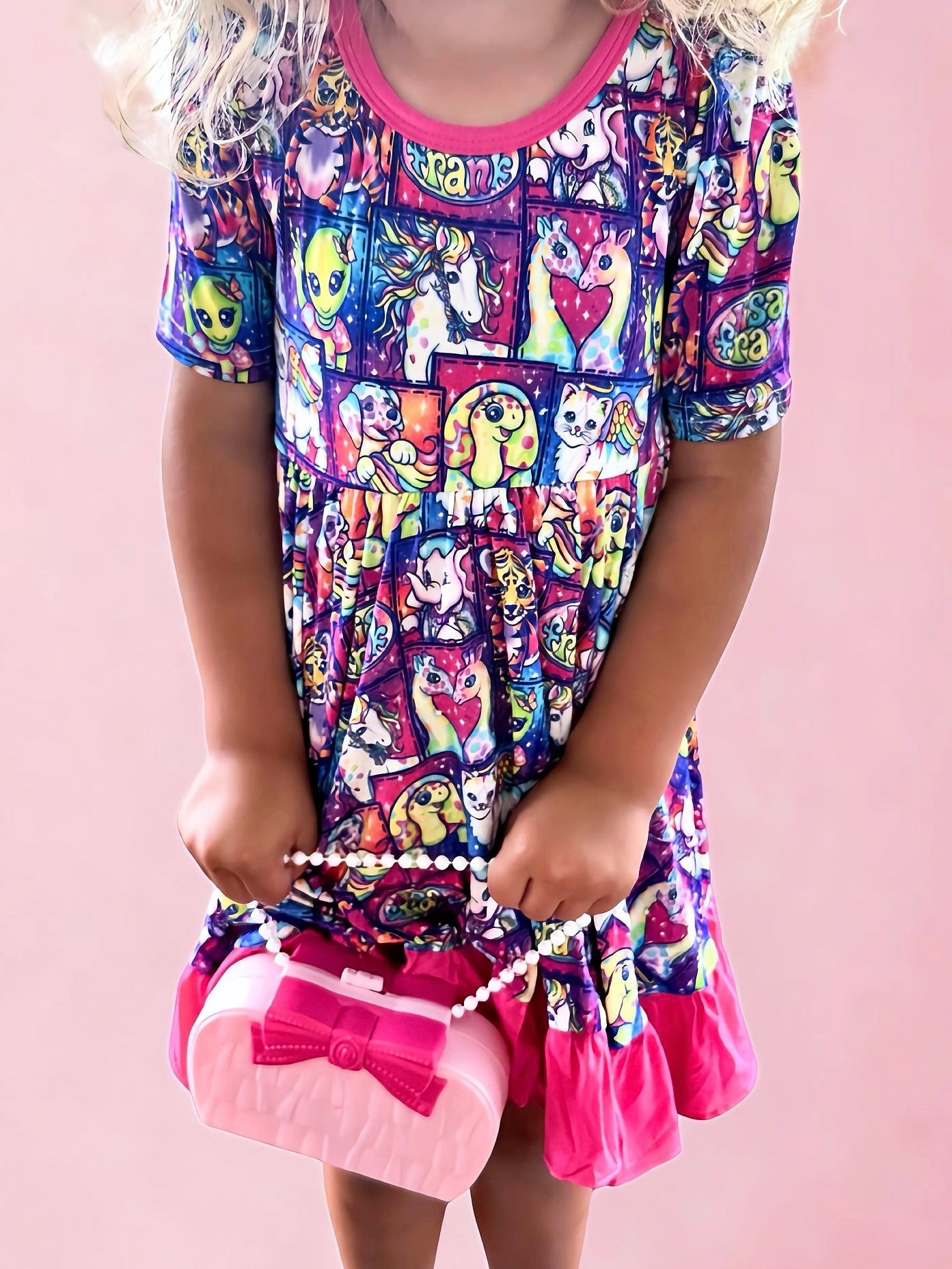Colorful Comeback Bamboo Twirl Dress