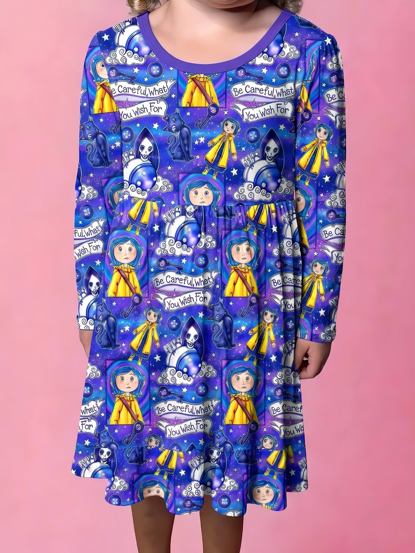 Be Careful What You Wish For Bamboo Twirl Dress (Pre Order with expected arrival end of August)