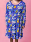 Be Careful What You Wish For Bamboo Twirl Dress (Pre Order with expected arrival end of August)