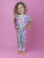 Besties in Bloom Bamboo Two Piece Pajama Set