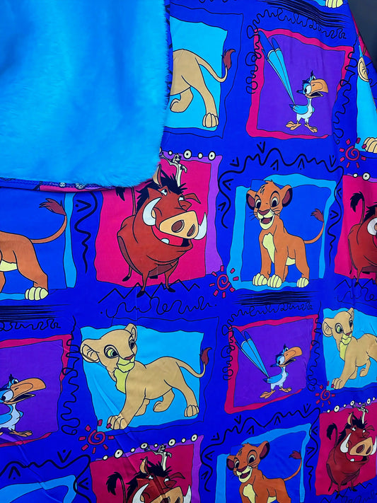 Hakuna Matata Plush Bamboo Blanket (Pre Order with expected delivery August 2026)