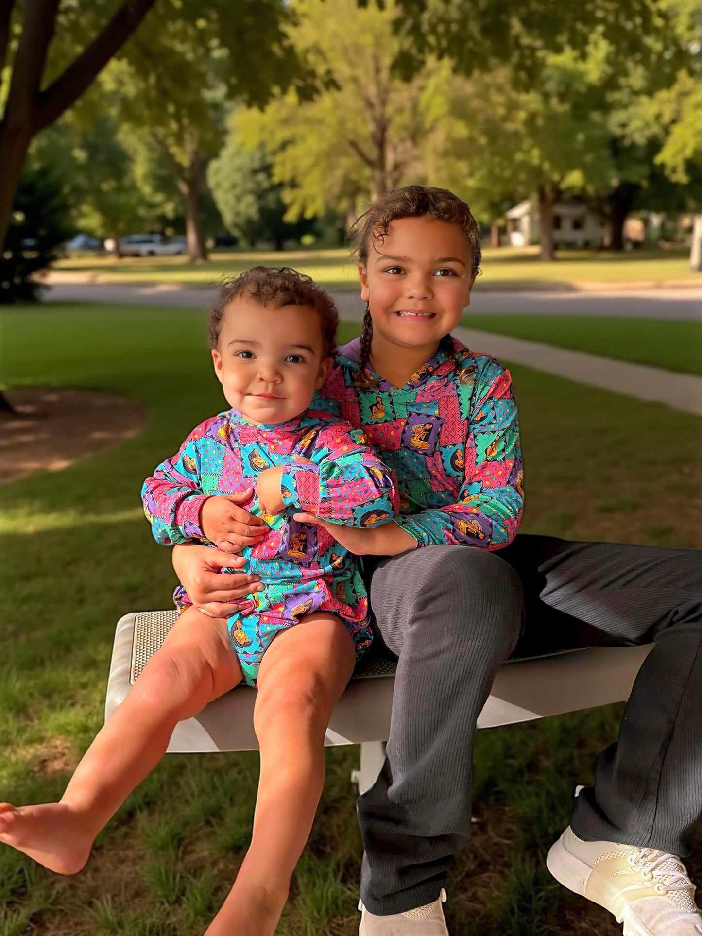 Retro Remix Bamboo Toddler Hoodie (Pre Order)