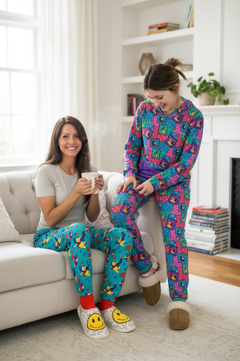 Retro Remix Adult Bamboo Joggers (Pre Order)