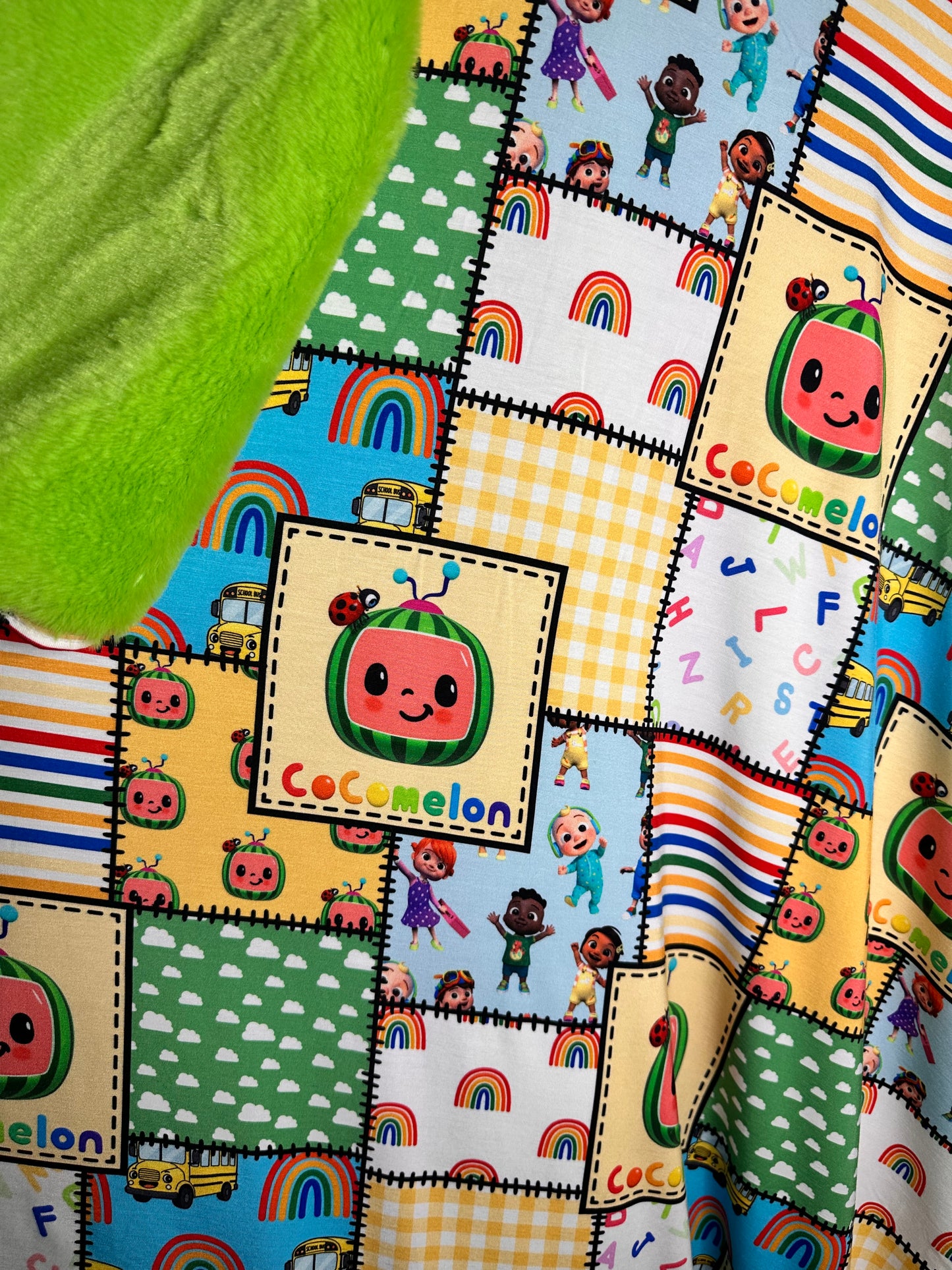 Patterned Pals PLUSH Bamboo Blanket