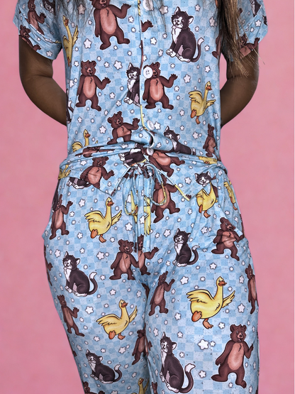 Storytime Sleepers Adult Bamboo Joggers