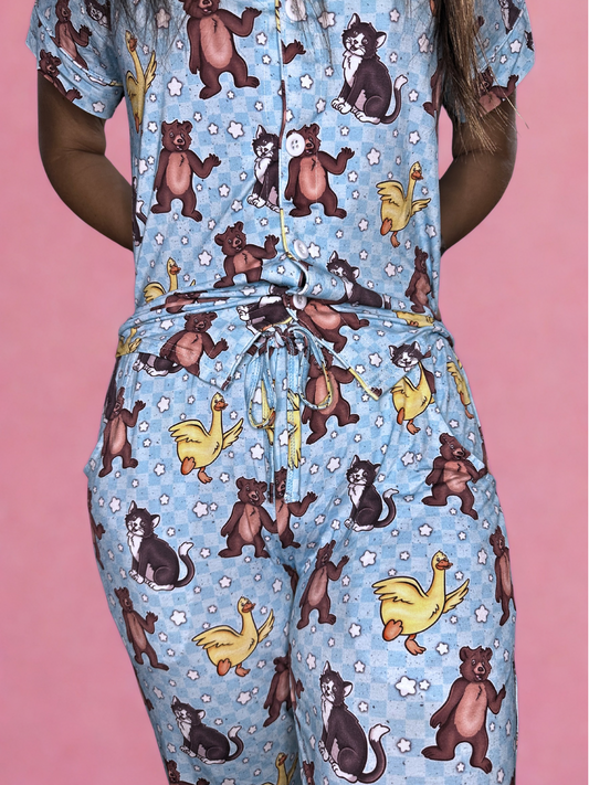 Storytime Sleepers Adult Bamboo Joggers