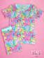 A Mother's Love Bamboo Short Sleeve and Shorts Two Piece Pajama Set