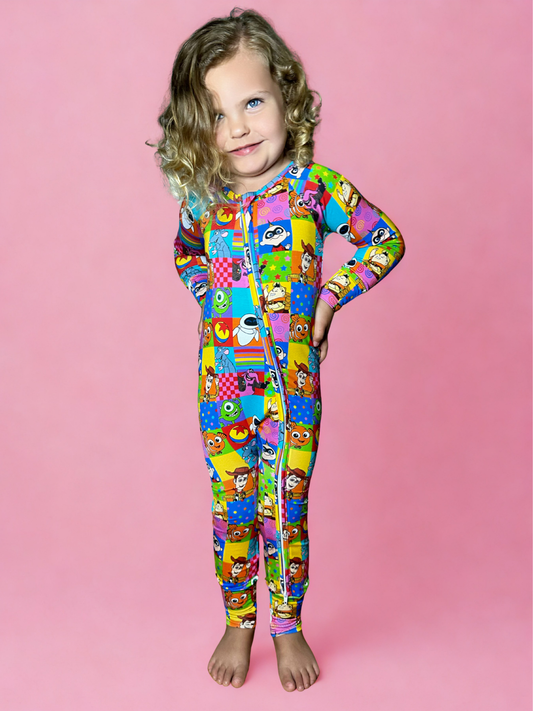 Patchwork Playmates Bamboo Romper