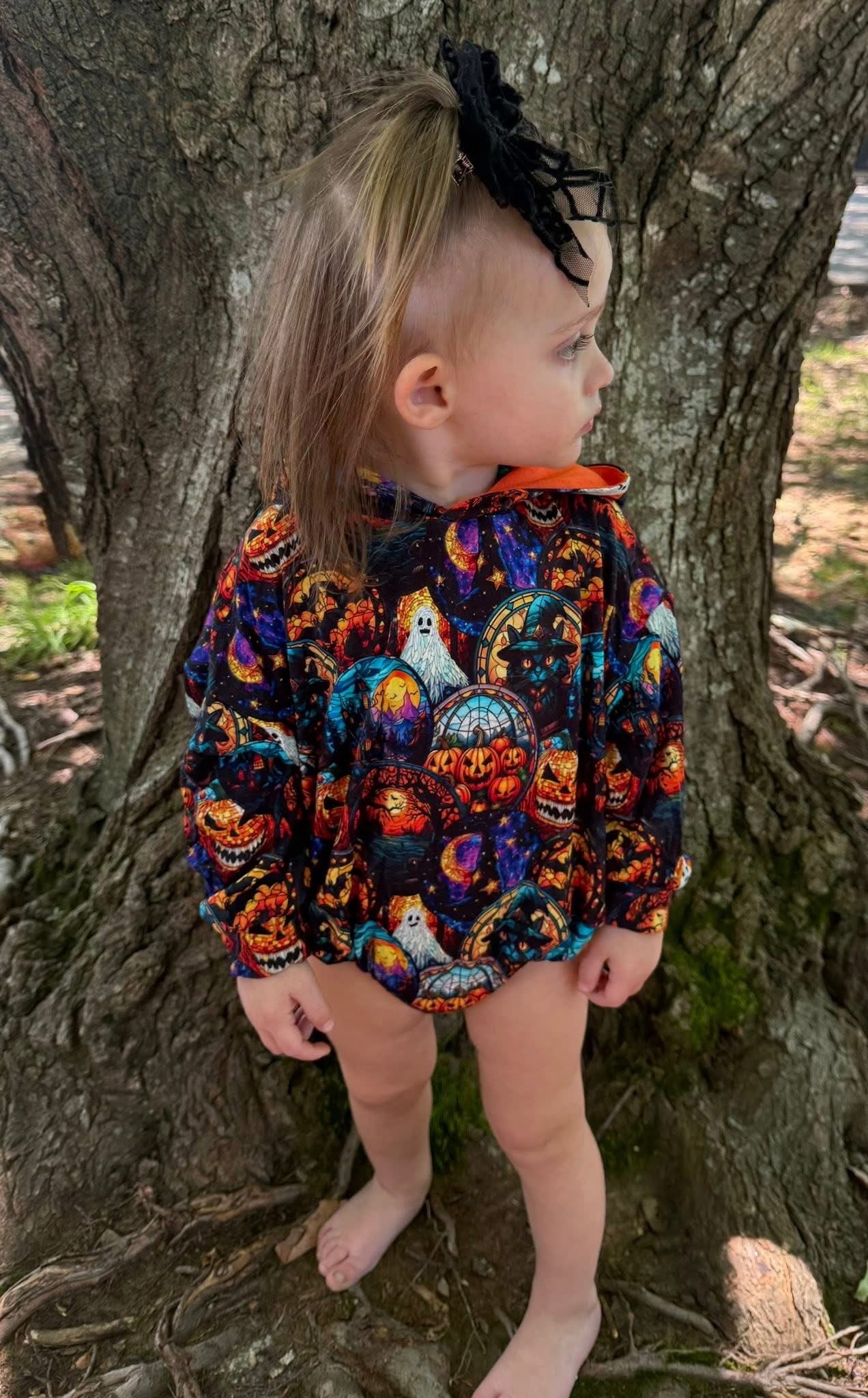 Wicked Windows Bamboo Bubble Hoodie with Snaps