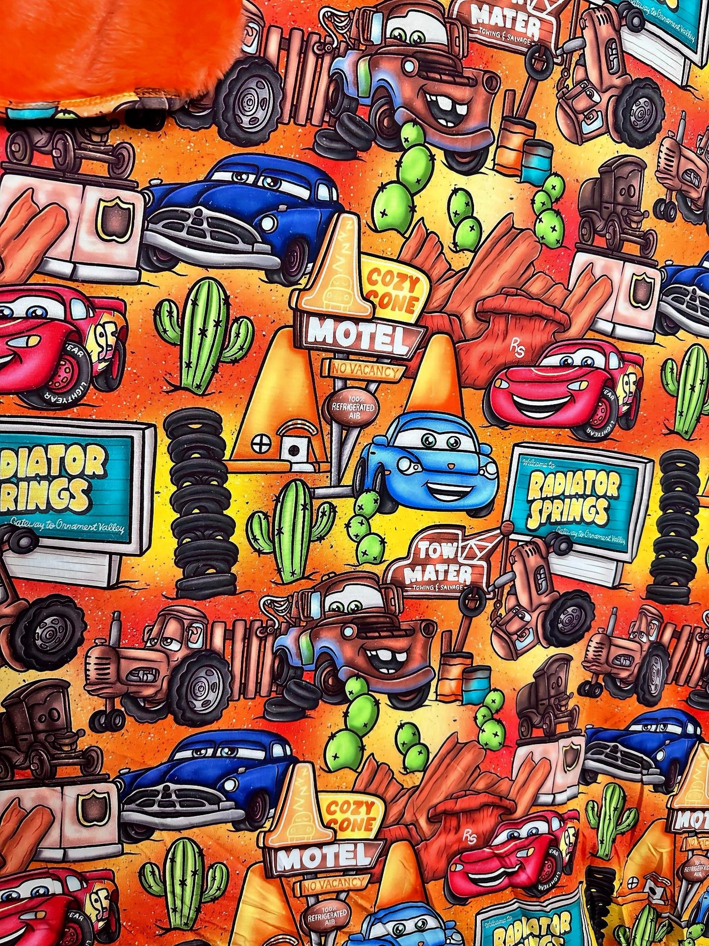 Rally Racers Bamboo Plush Blanket