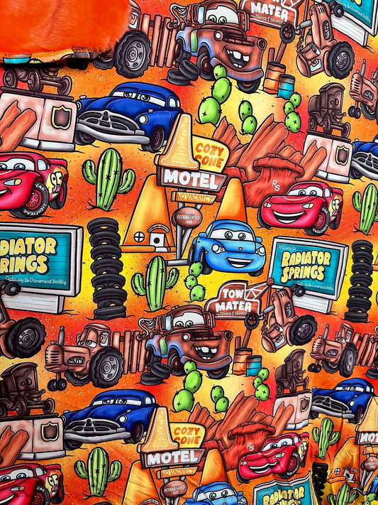 Rally Racers Bamboo Plush Blanket