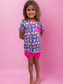 Colorful Comeback Bamboo Pocket Tee and Shorts Set