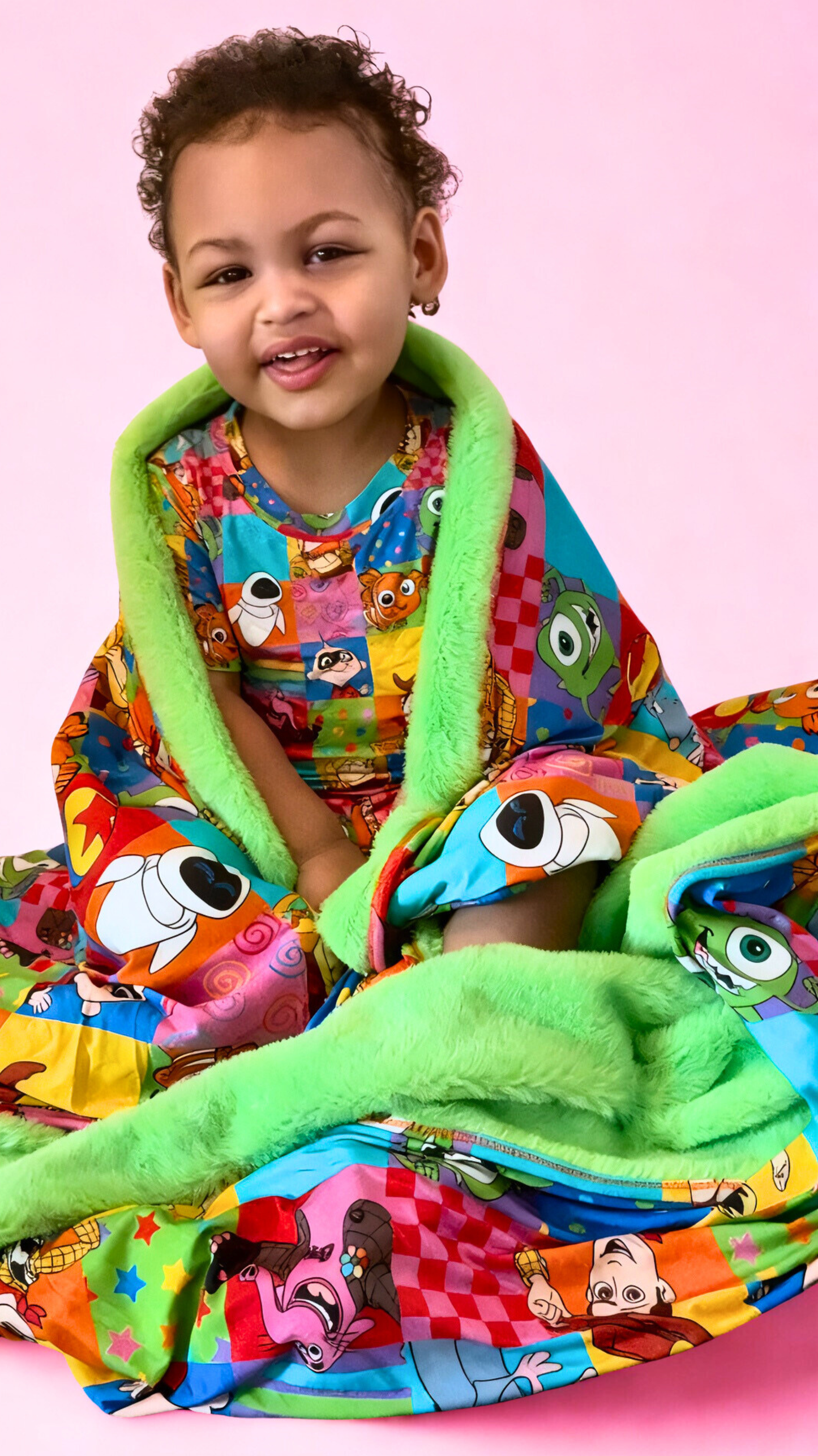 Patchwork Playmates Bamboo Two Piece Pajama Set