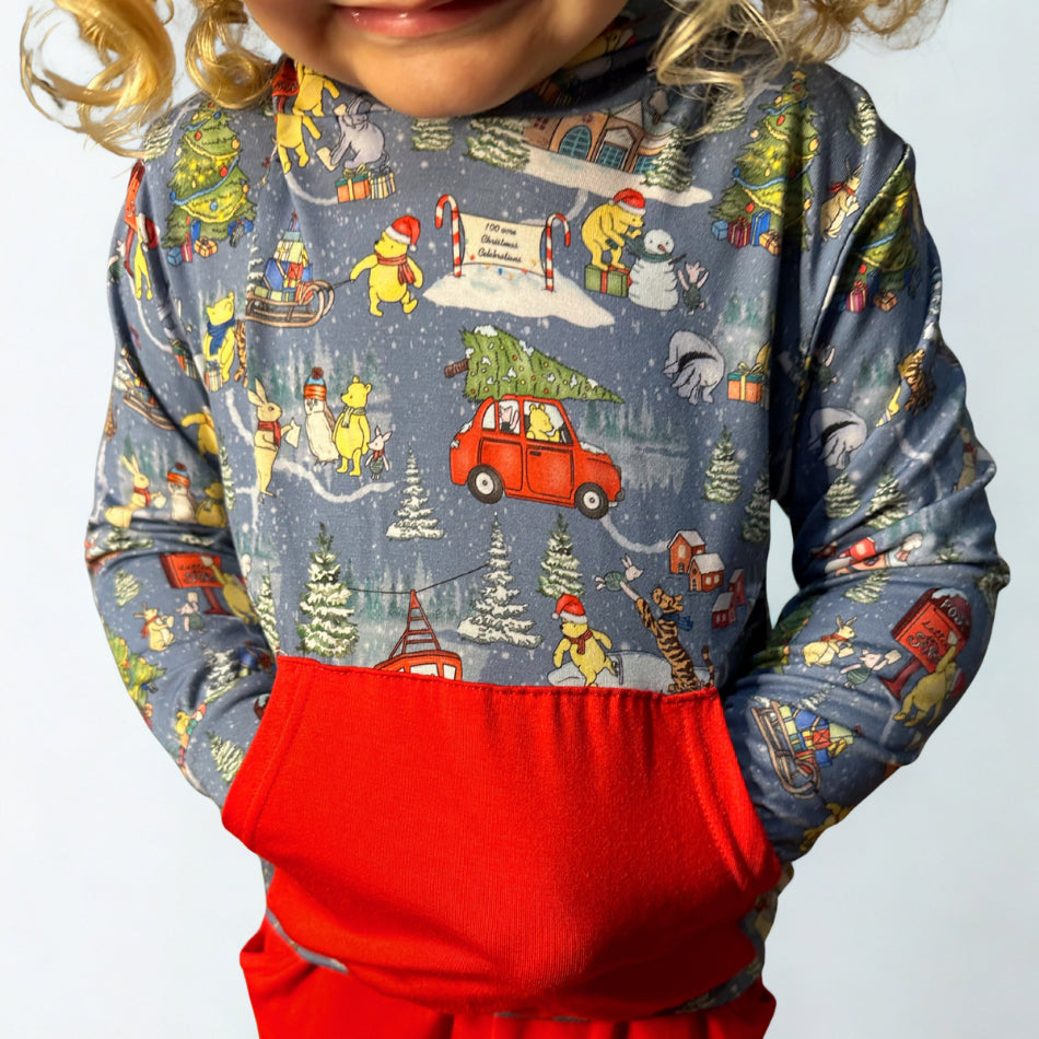 Winter Woodlands Bamboo Jogger Set