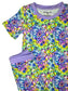 Moomaid Bamboo Short Sleeve & Shorts Two Piece Set