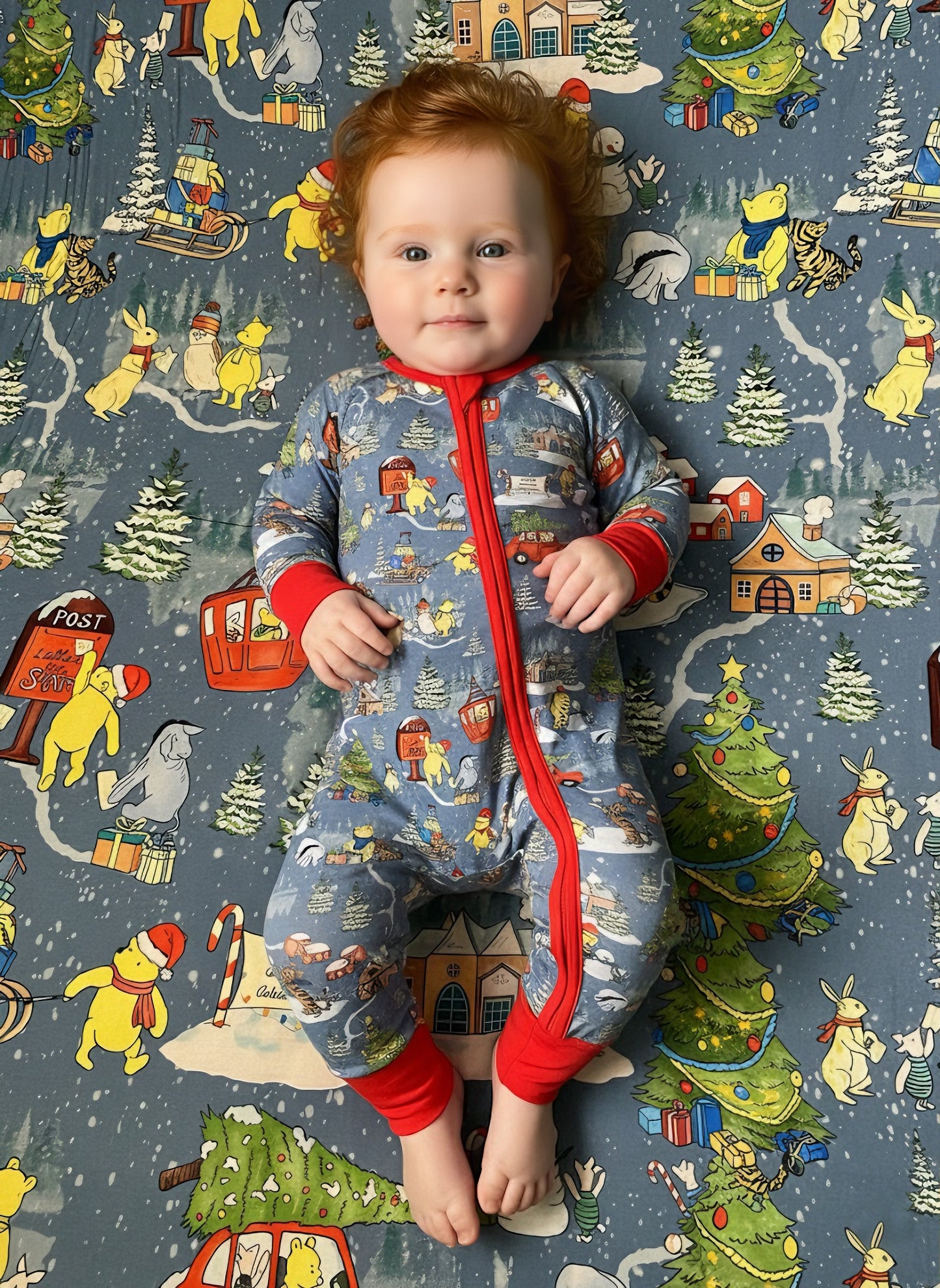 Winter Woodlands Bamboo Romper