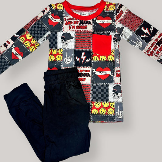 Mama's Boy Bamboo Pocket Tee