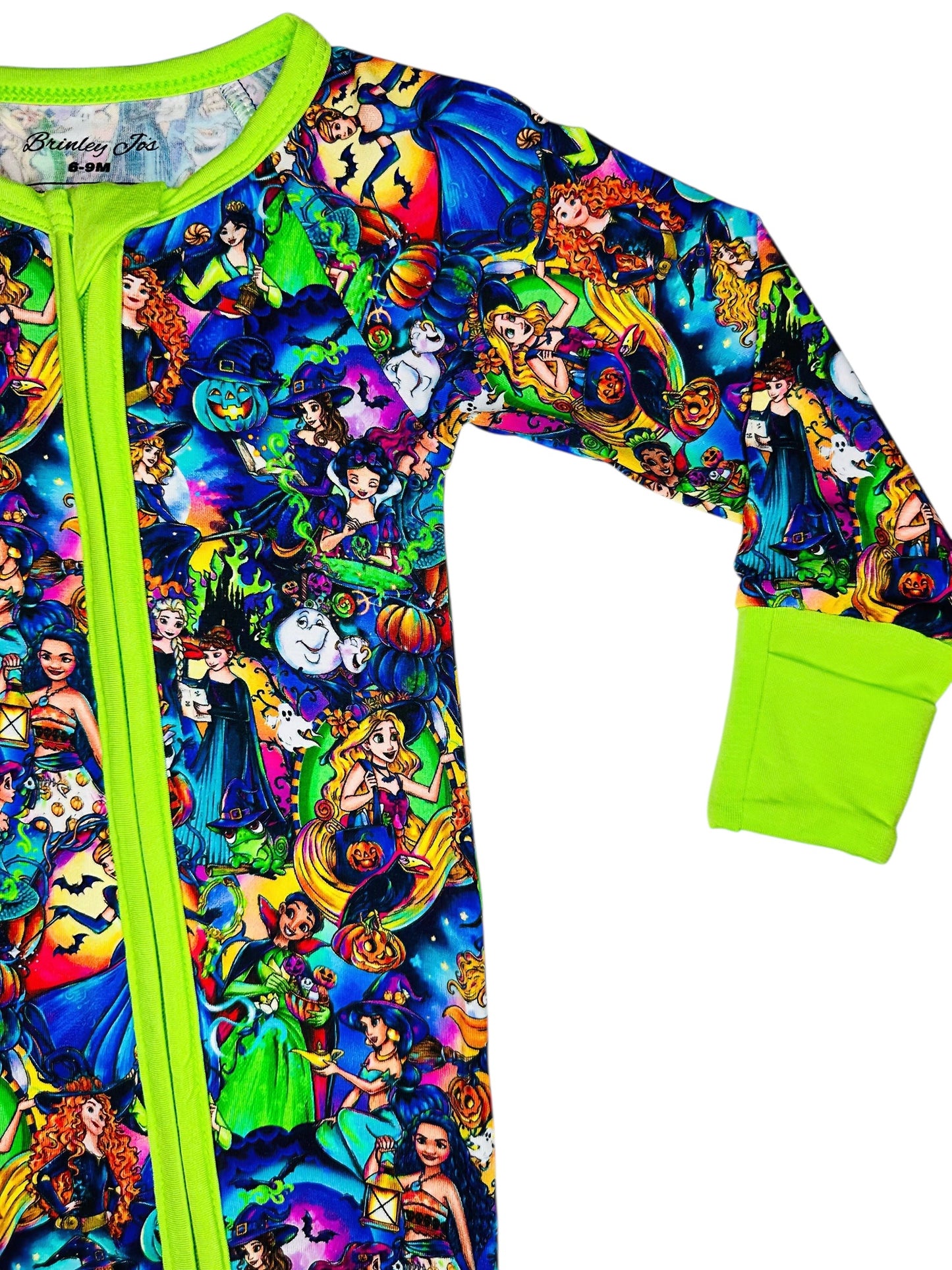 Halloween Princess Bamboo Romper