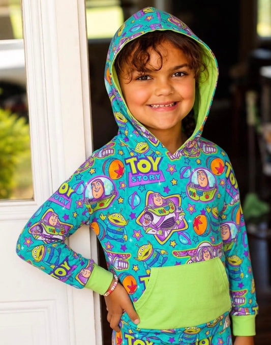 Too Infinity & Beyond Bamboo Toddler Hoodie (Pre Order with expected arrival mid September)