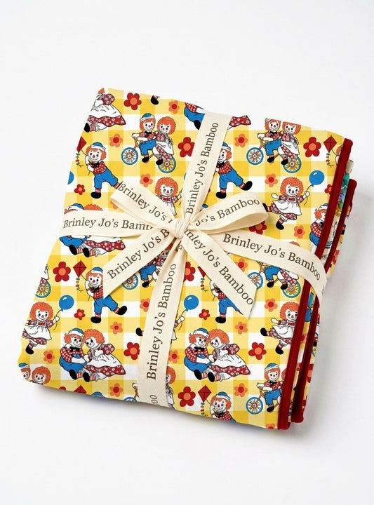 Memory Lane Double Layered Bamboo Blanket