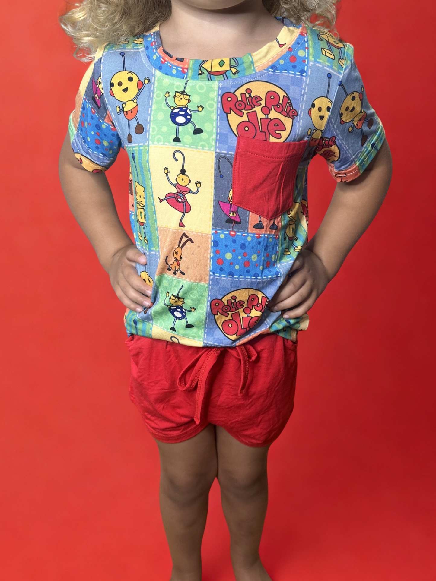 Flashback Flippy Bamboo Pocket Tee and Shorts Set