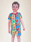 Flashback Flippy Bamboo Short Sleeve and Shorts Two Piece Pajama Set