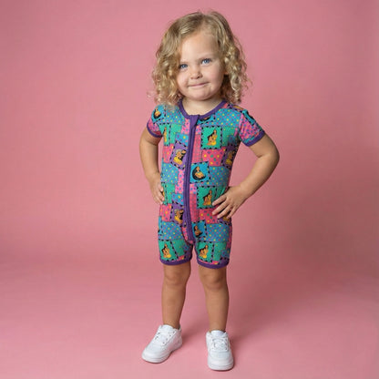 Retro Remix Bamboo Shortie