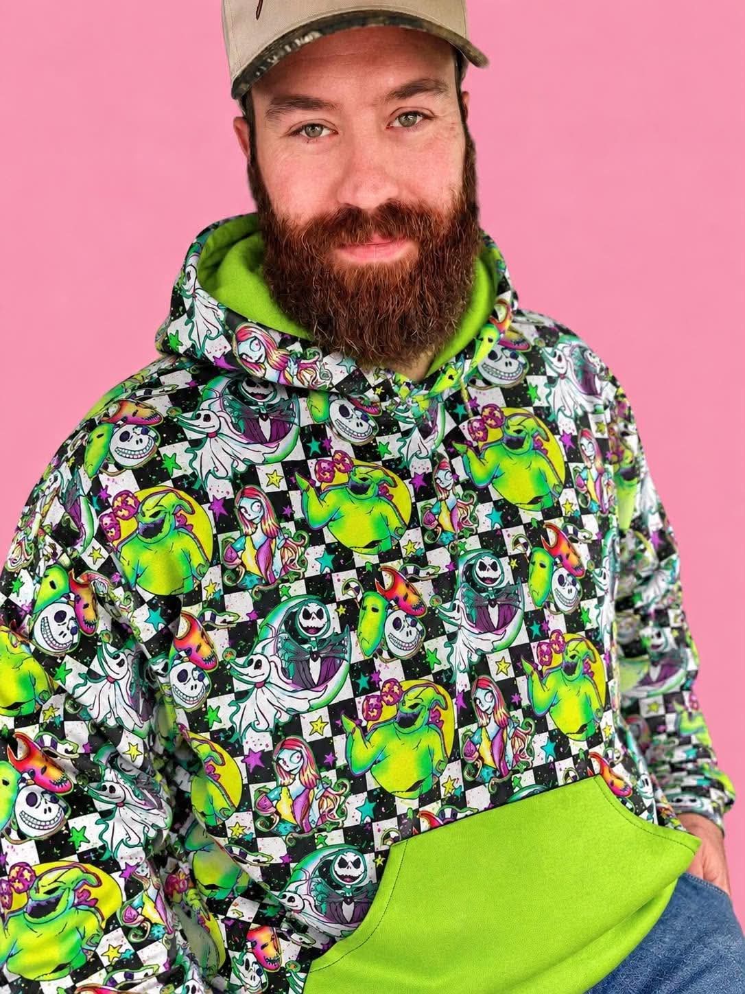 Frightfully Festive Adult Bamboo Hoodie (Pre Order with expected delivery end of August)