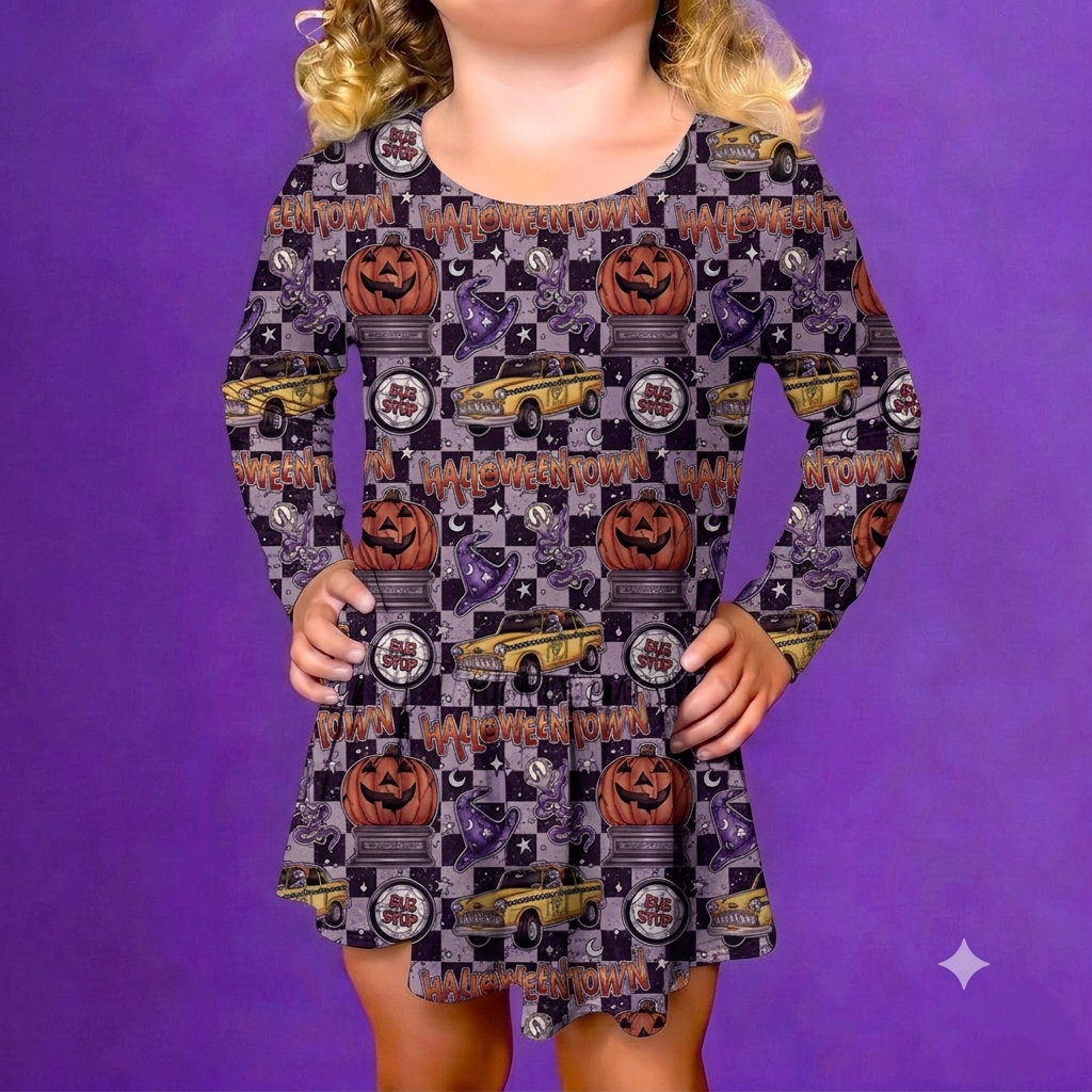 Route 1031 Bamboo Twirl Dress with snaps (Pre Order with expected arrival end of August)