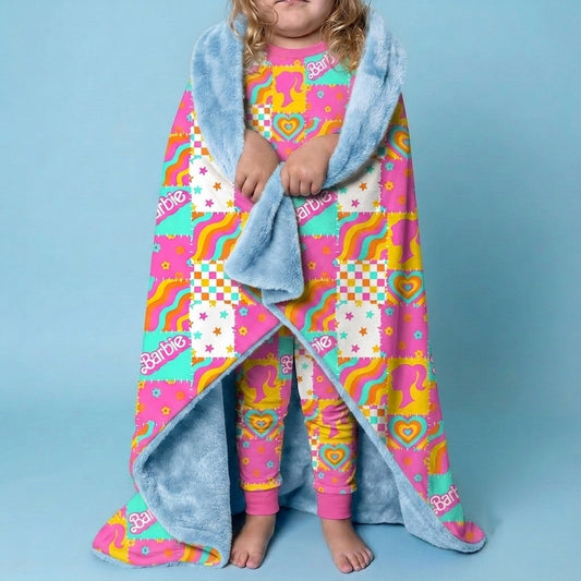 Flower Power Plush Bamboo Blanket (Pre Order with expected delivery end of September)