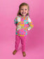 Flower Power Bamboo Toddler Hoodie (Pre Order with expected arrival end of September)