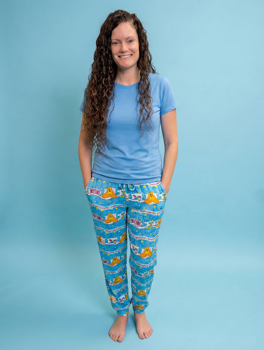 Goodnight Bear Adult Bamboo Joggers (Pre Order with expected delivery August 2026)