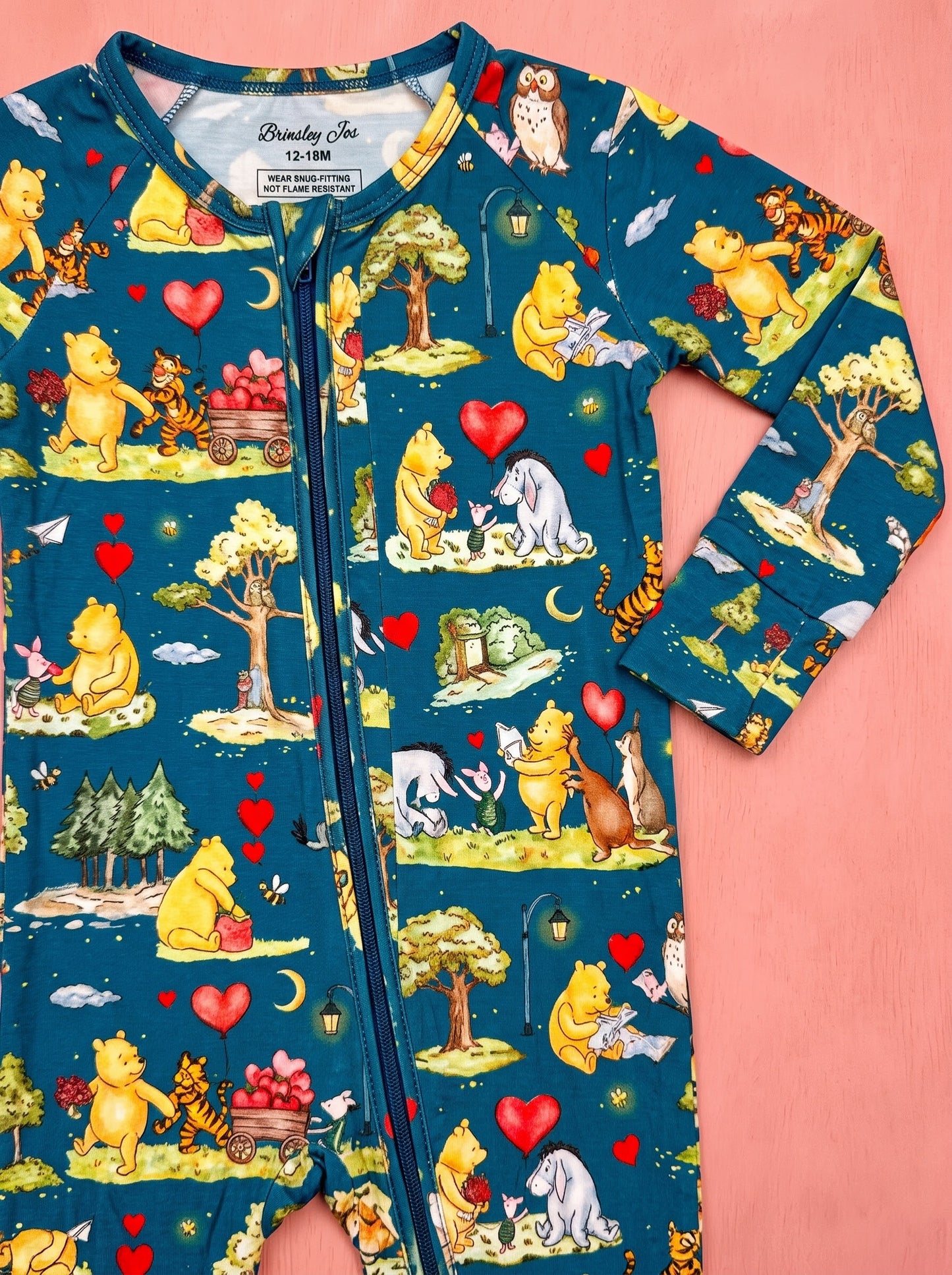 Adventure Awaits Bamboo Romper (Pre-order with arrival at the beginning of January 2027)