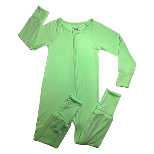 Mint Green Solid Bamboo Romper