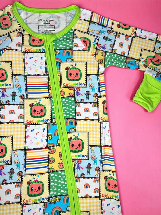 Patterned Pals Bamboo Romper