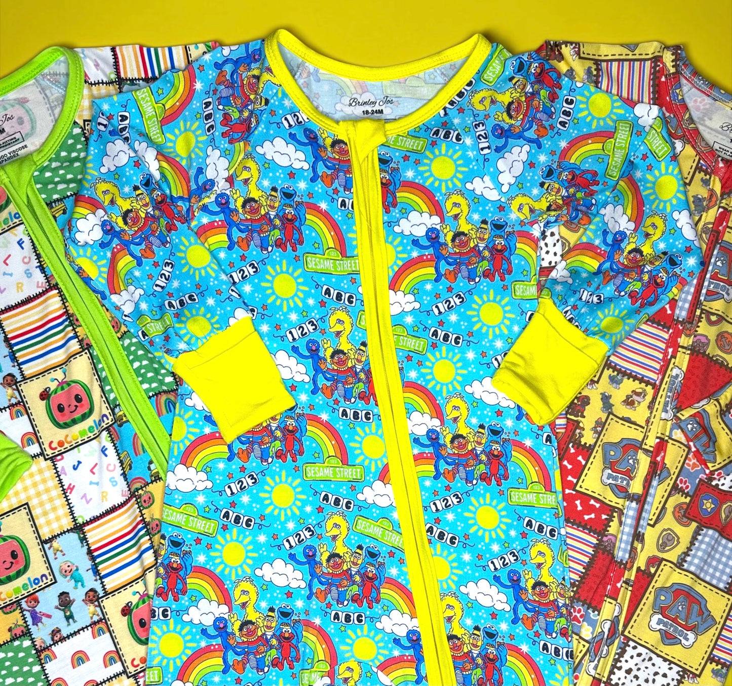 Patterned Pals Bamboo Romper